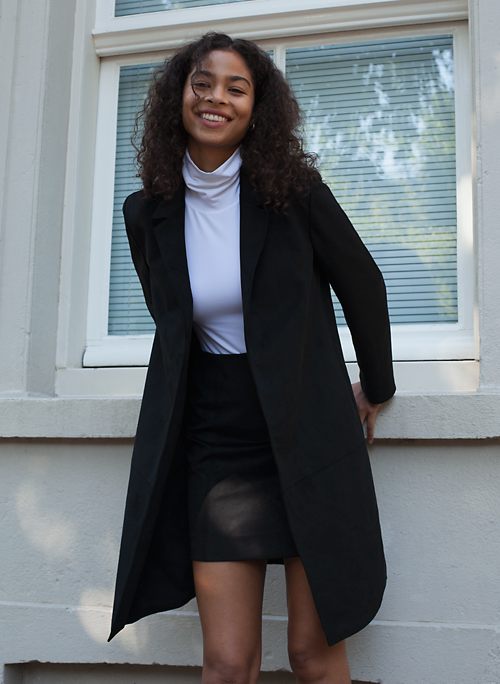 aritzia suede jacket