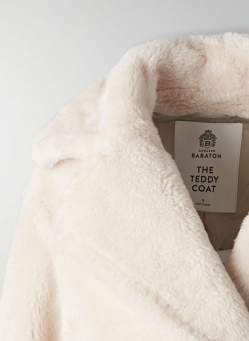 Teddy coat outlet aritzia