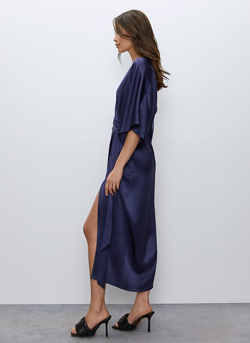 aritzia satin dress