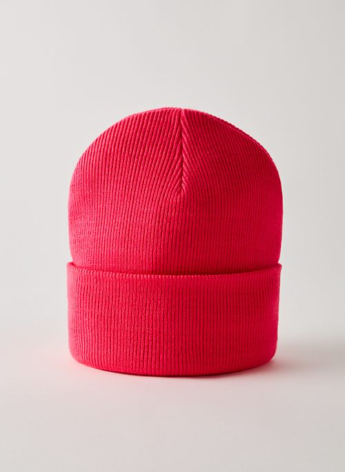 PEAK BEANIE - Ribbed knit beanie