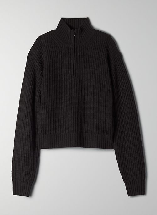 SONNY ZIP-UP - Mockneck sweater