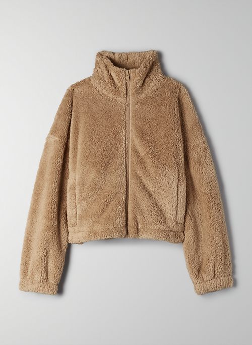 aritzia fuzzy jacket