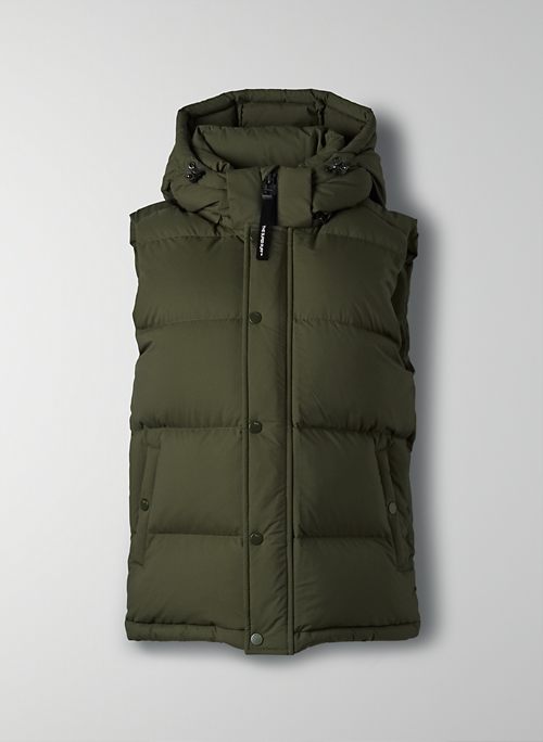 aritzia puffer vest long