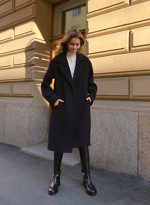 aritzia peacoat