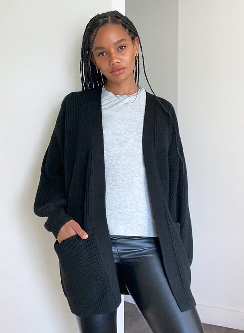 aritzia rourke cardigan
