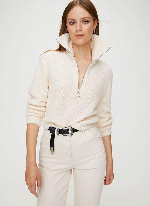 western half zip pullover