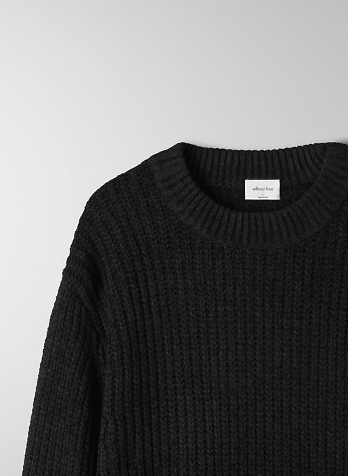 black crew neck men