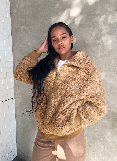 aritzia the teddy jacket