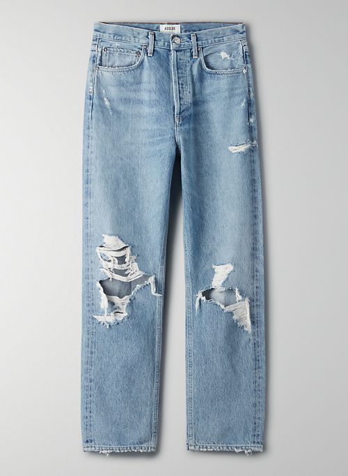 agolde distressed jeans