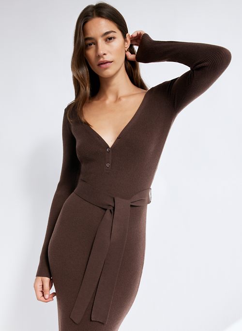 aritzia henley dress