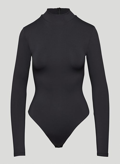 CONTOUR TURTLENECK LONGSLEEVE BODYSUIT - Long-sleeve, mock-neck bodysuit