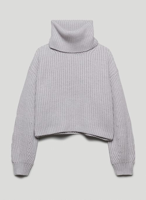GUELL SWEATER - Relaxed wool turtleneck sweater