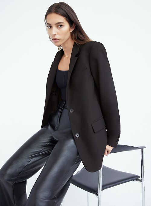 aritzia black blazer