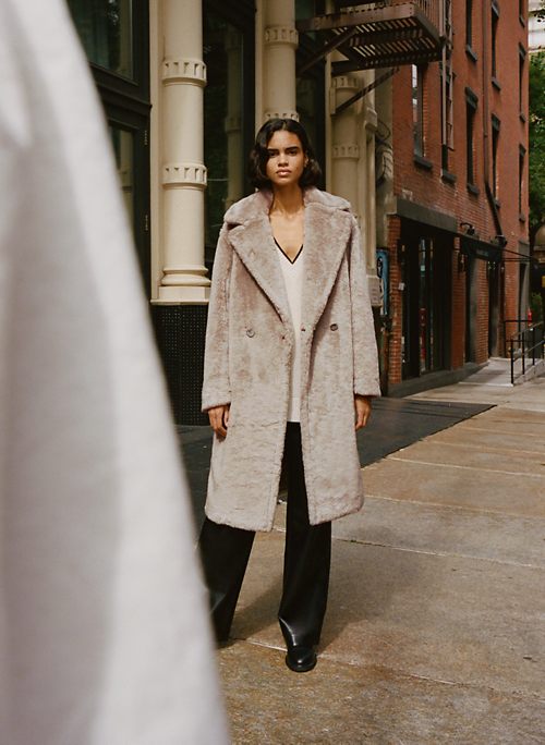 Grey Sherpa Jackets \u0026 Teddy Coats for 