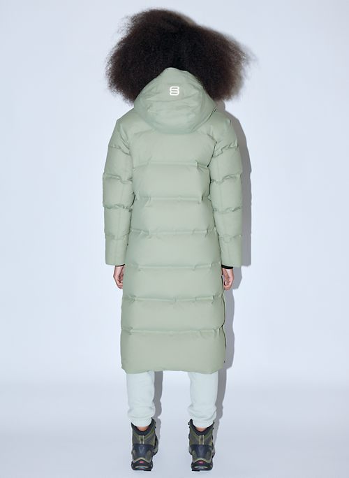 aritzia long super puff