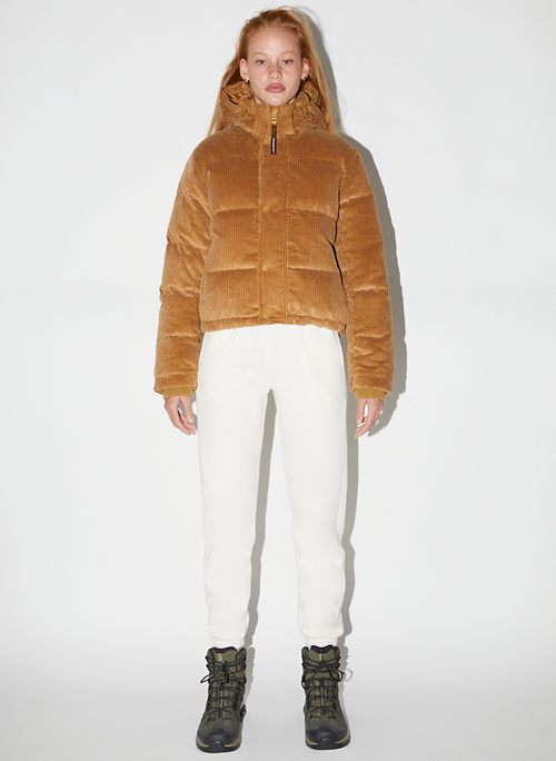 Brown Puffer Jackets for Women 