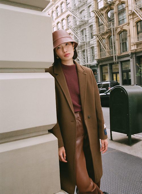 aritzia stedman wool coat