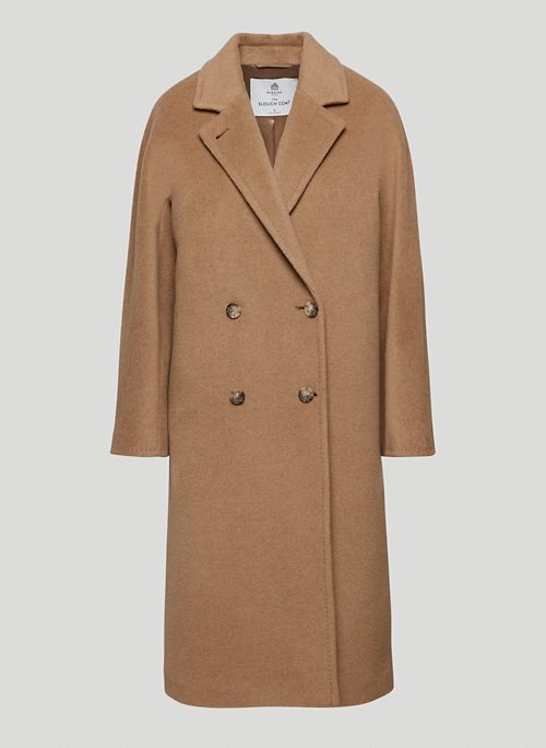 THE SLOUCH - Short, oversized double-breasted wool coat