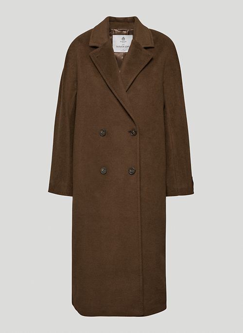 THE SLOUCH - Oversized, double-breasted wool coat