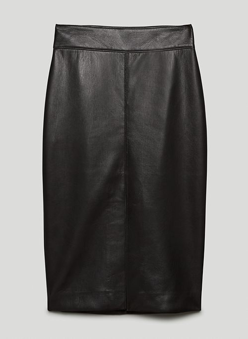 PEGU SKIRT - Vegan Leather pencil skirt
