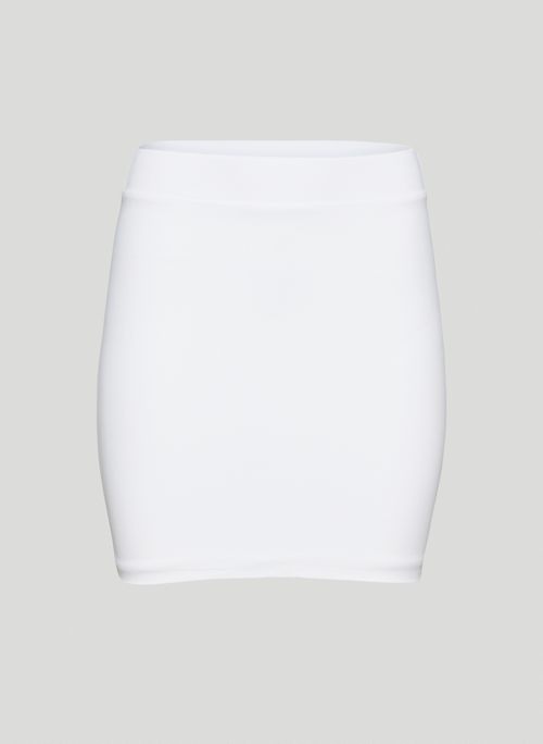 CONTOUR SKIRT - High-waisted mini skirt