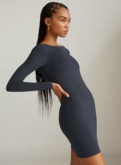 boatneck sheath dress in matelassé