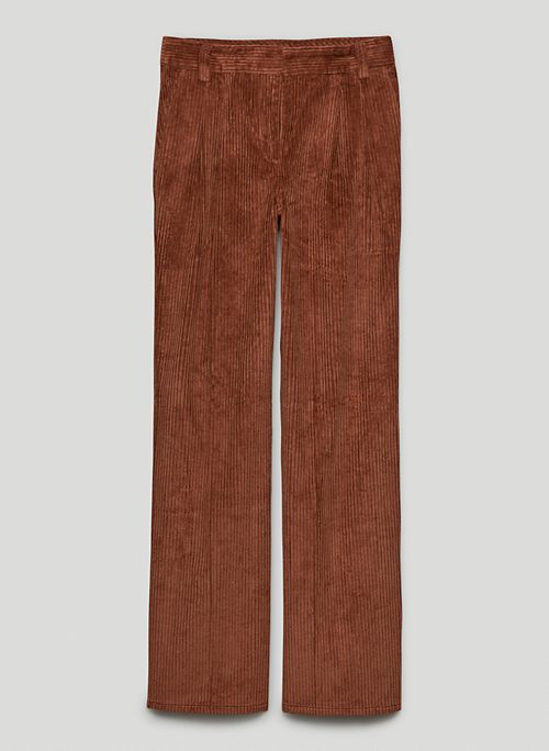 HARVEY PANT - Mid-rise corduroy pants