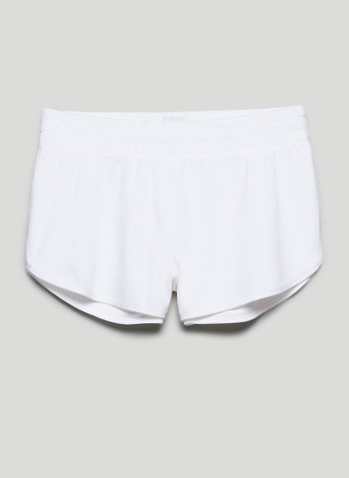 KIERA SHORT - Velour mini shorts