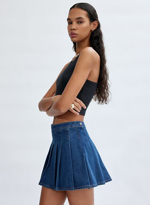 pleated skirt aritzia