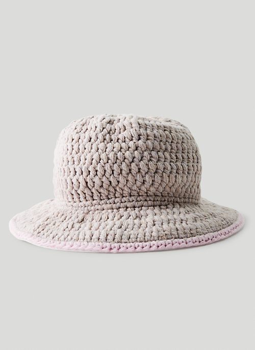THEODORE BUCKET HAT - Crocheted bucket hat