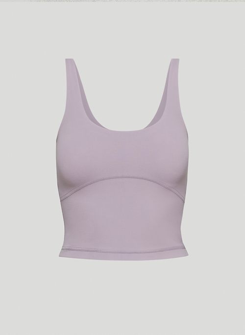 TNABUTTER™ CORE TANK - Light-support sports tank with built-in bra