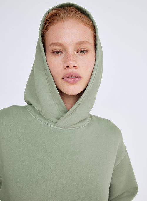 green hoodie | Aritzia US