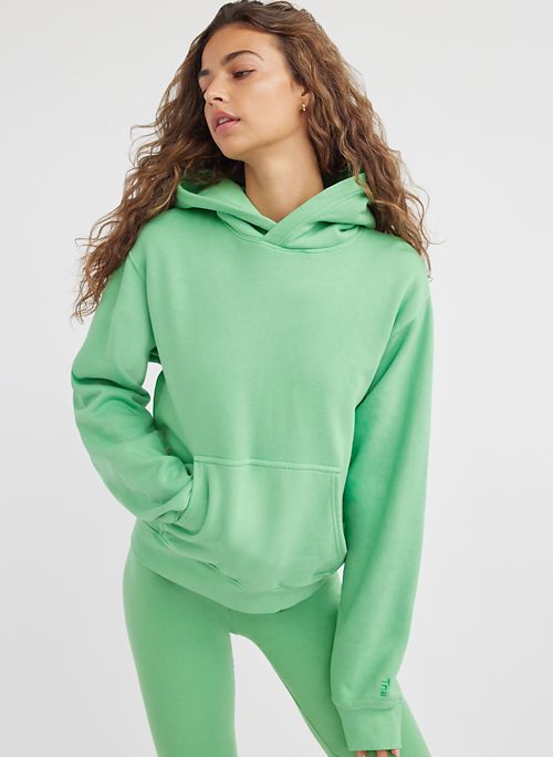 green hoodie | Aritzia US