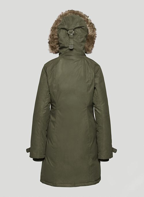 aritzia parka sizing