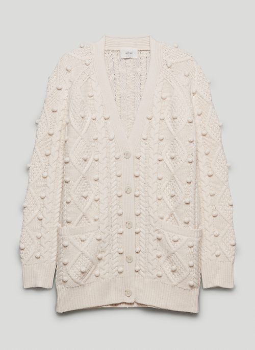 ALPS CARDIGAN - Cable-knit cardigan