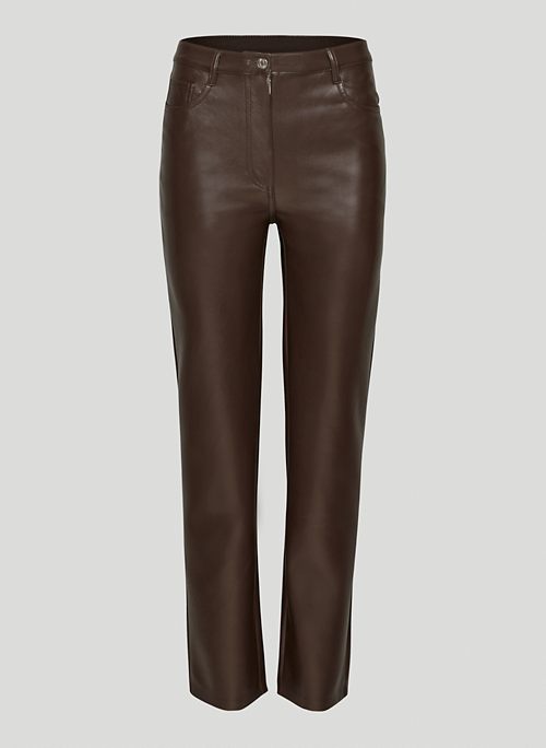 MELINA PANT - High-waisted, Vegan Leather pants