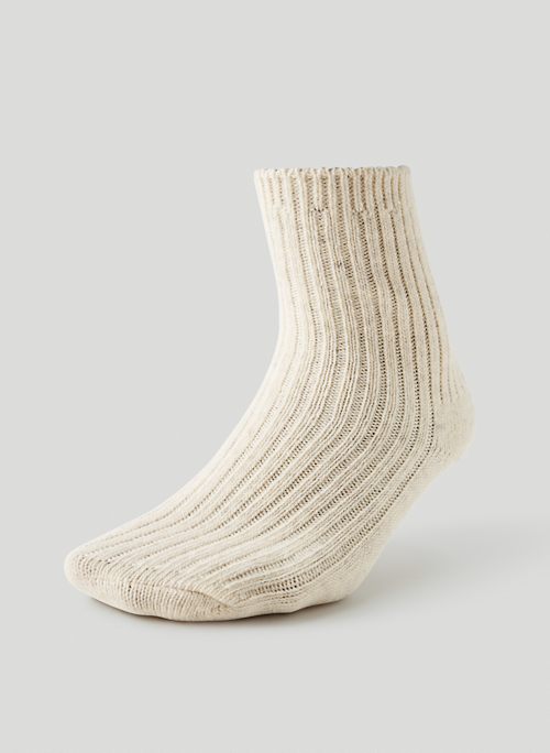 UNWIND ANKLE SOCK - Rib-knit ankle socks