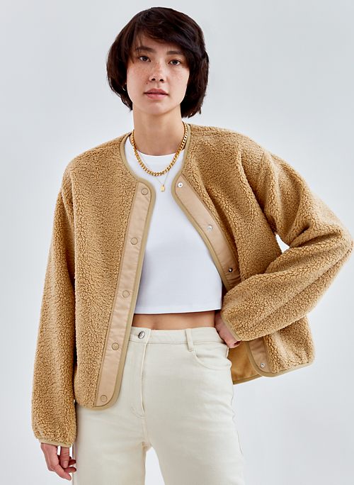 sherpa jacket aritzia