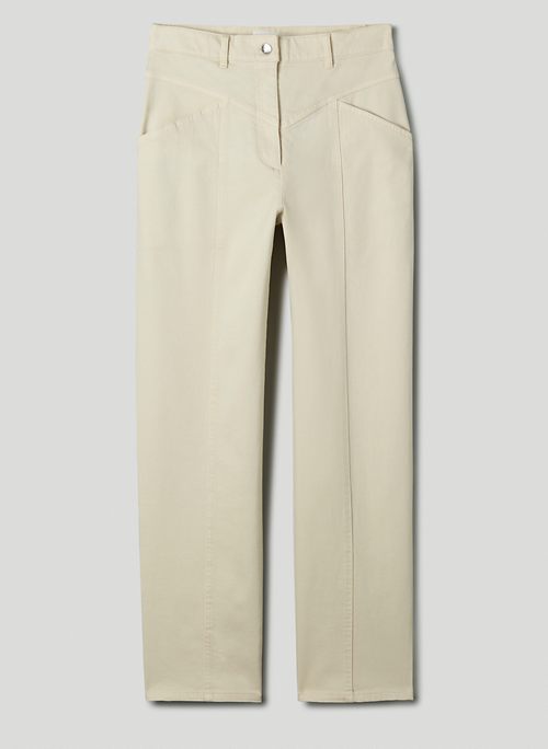 ARCHER PANT - High-waisted, straight-leg pants