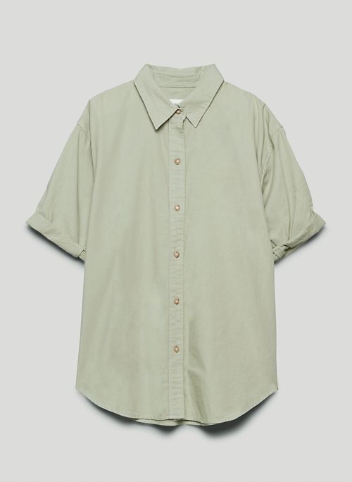 THE JANE HIP SHIRT - Short-sleeve button-up shirt