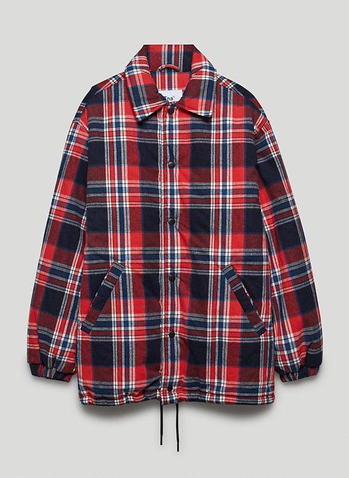 Aritzia hot sale plaid jacket