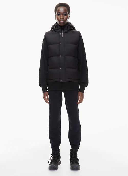 aritzia brown puffer