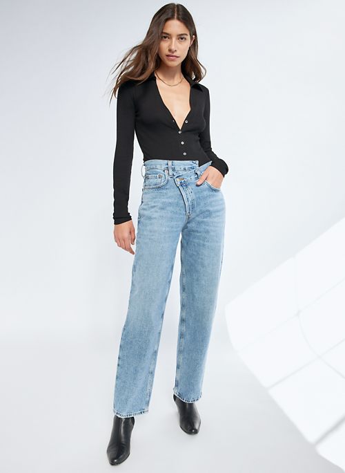 Criss Cross Upsized Jean … curated on LTK