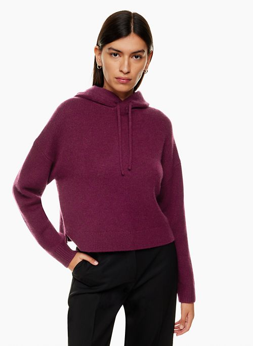 aritzia luxe cashmere hoodie