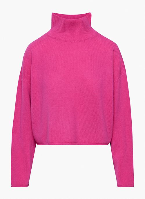LUXE CASHMERE TURTLENECK - Cashmere turtleneck sweater