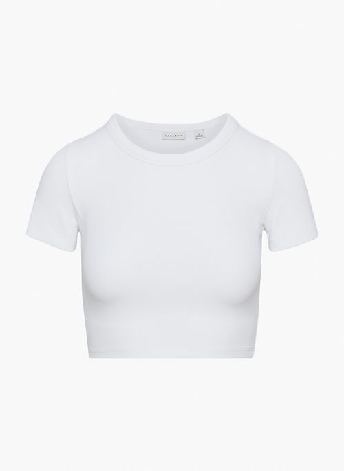 FORMARIB CREW CROPPED T-SHIRT - Cropped crew-neck t-shirt