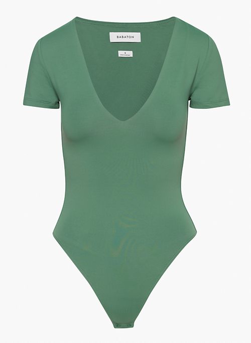 aritzia green bodysuit