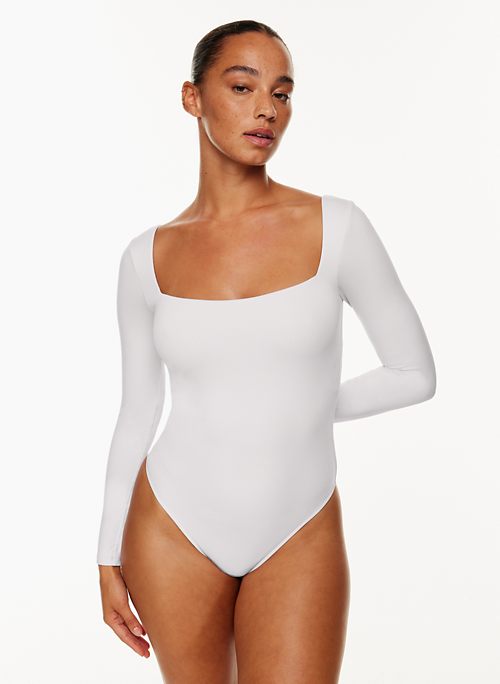 white backless body shaper