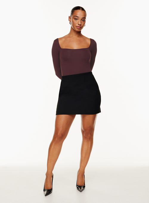 Ariza Ribbed Long Sleeve Cream