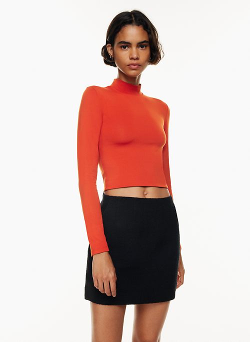Red Turtleneck u0026 Mock Neck Shirts for Women | Aritzia US